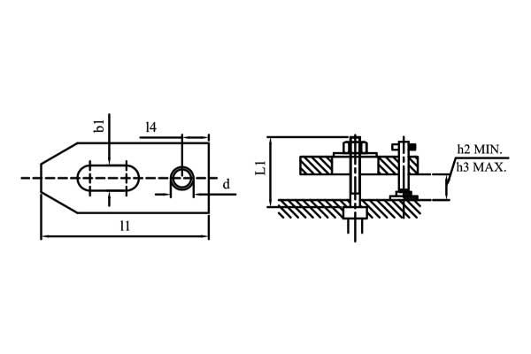 strap-clamp-with-grub-screw-and-thrust-pad